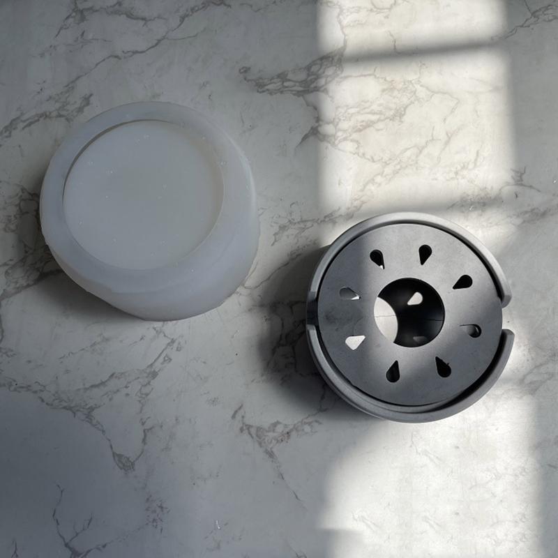 DIY Handgemachte Produkte Heizgerät für warmen Wein Silikonform Duftende Gipsornamente Tropfkleberform zur Dekoration