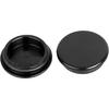 Flat Style Black Swingarm Pivot Bolts Covers Aluminum for Harley Touring Electra Street Glide Road King Road Glide Special FLHXS FLHX 1996-2023
