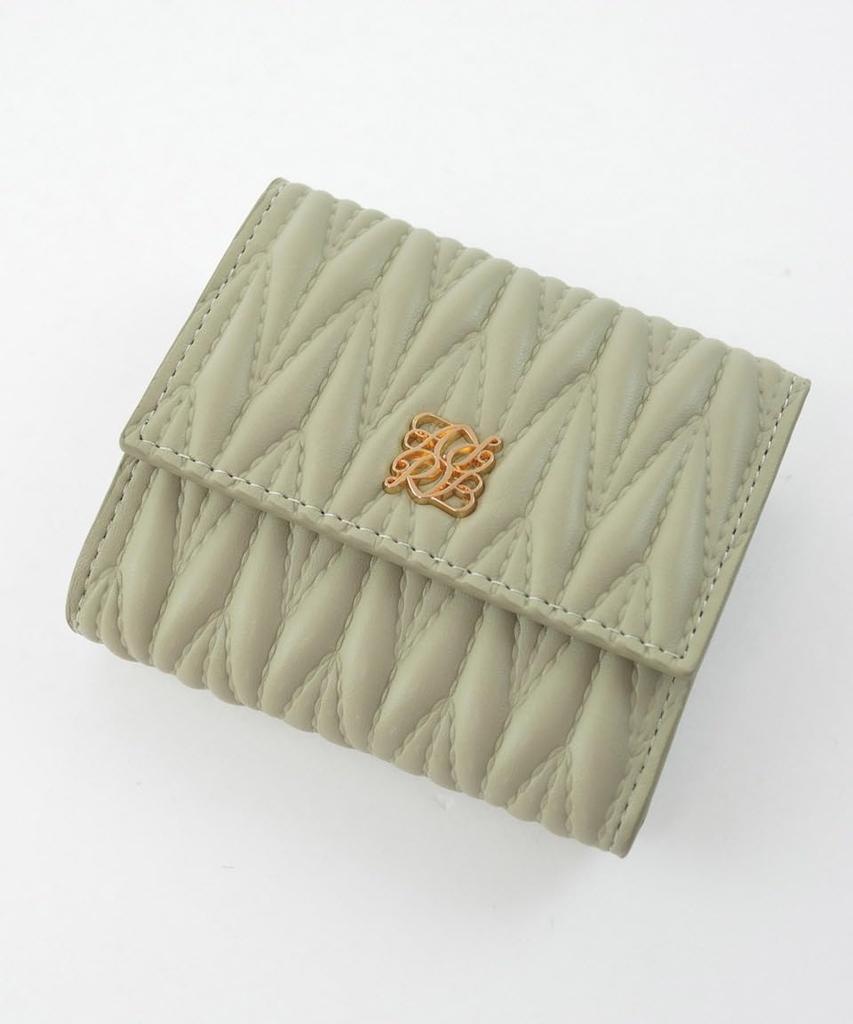 Light Green Wallet for Women Popular Foldable Easy To Large Coin Stylish [Alto Rose] Tri-fold - Compact, Mini, Small, Quilted, Brand, Cute, Slim,