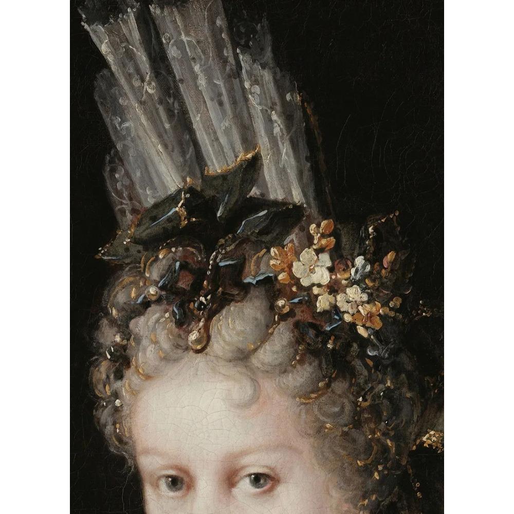 Eclectic Alter Portrait Renaissance Baroque Feminine Woman Poster Print Wall Art Pictures Canvas Painting Room Home Decor Gift