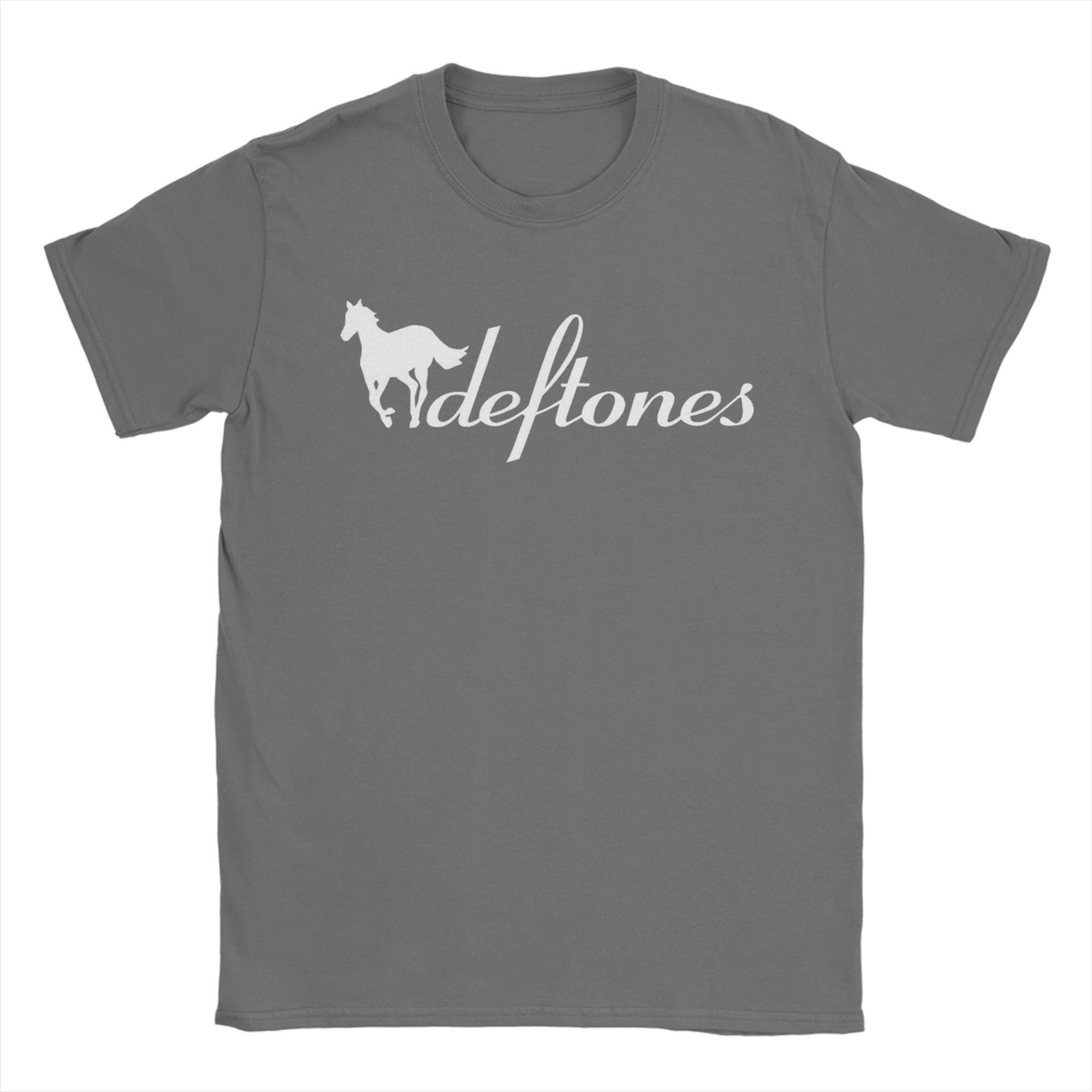 

Чоловіча футболка Deftones Чудова 100% бавовна Футболка з коротким рукавом Футболки Топи з круглим вирізом Класичні XL