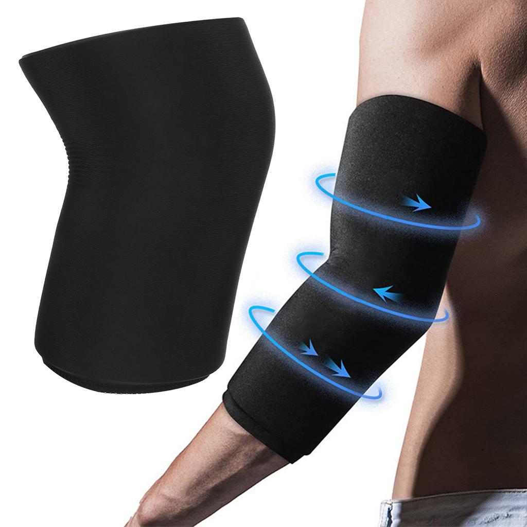 Schwarzer Gel-Kältetherapie-Wickel Multifunktionales Kältekompressions-Pack Wiederverwendbarer Eistherapie-Wickel
