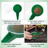 Handheld Seed Planter Tool Suitable for Small Seeds. Portable Mini Garden Manual Planter with Adjustable Sowing Distributor