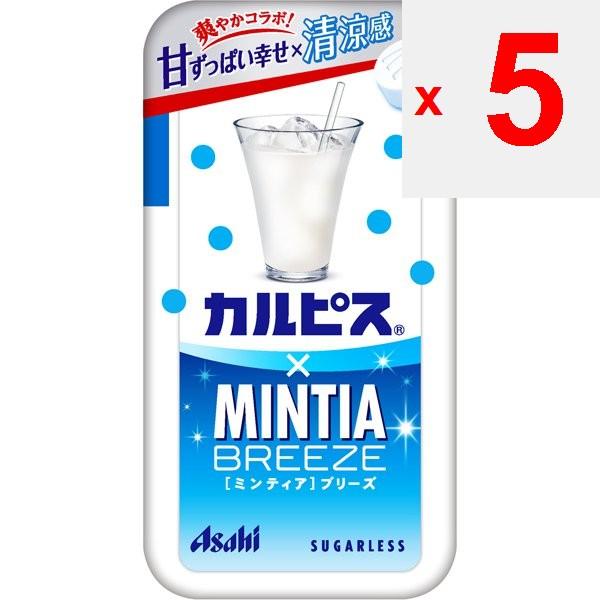 Asahi Calpis X Mintia BreezeCharacteristics: A Large Tablet (approx. 0.75 G Per Tablet) with the S Characteristics: A Large Tablet (approx. 0.75 G Pe