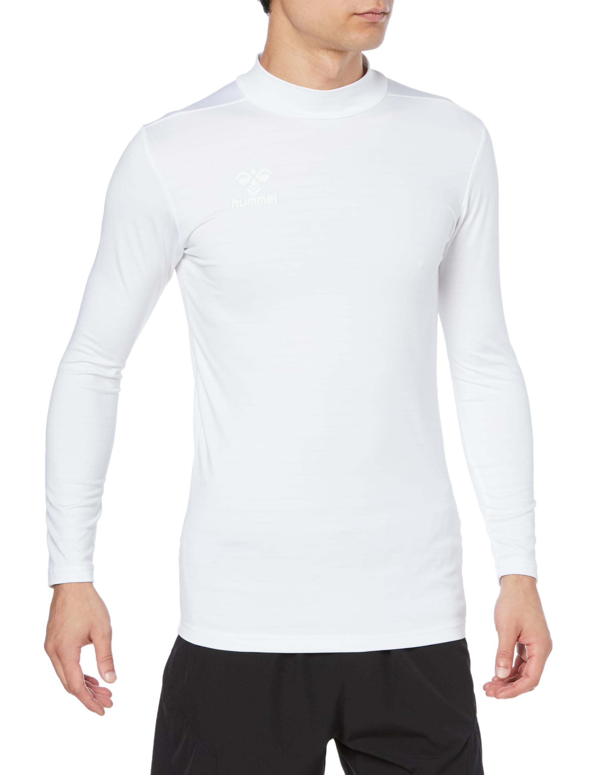 

Long Sleeve Warm Inner Heat Sweat Quick White L [Hummel] Undershirt, Shirt, Retention, Absorbent, Drying, Antistatic, Antibacterial, Stretch, Men s