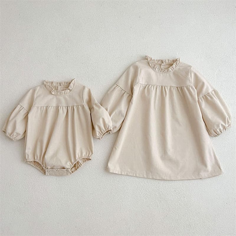 Sick Kids Stand Collar Basic Size 66 Girls' Romper, [Item]