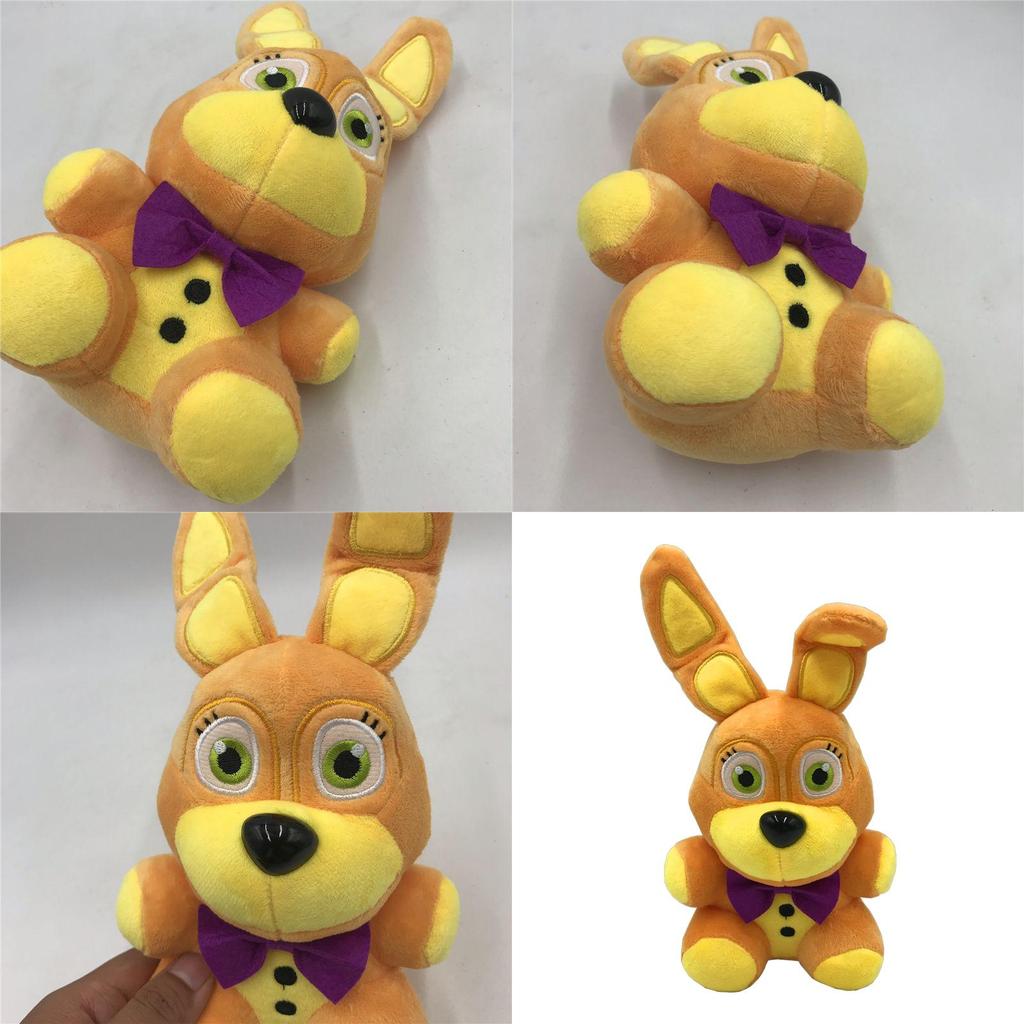 Adorable 7.9-inch Spring Bonnie Plush Toy From Five Nights At Freddy's Series