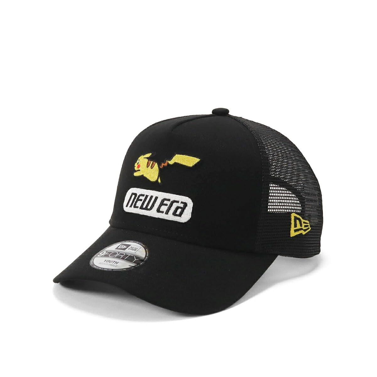 

Унисекс Молодежная 9FORTY Tracker Pokemon Pikachu 14124522 BLK Кепка [NEW ERA] A-образная