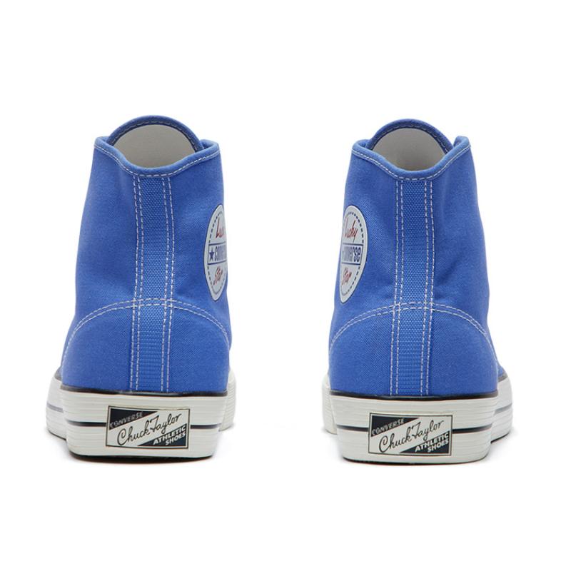Converse Lucky Star Comfortable Casual High-Top Espadrilles Unisex Sky Blue