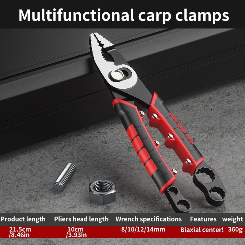 Многофункциональные плоскогубцы со встроенным гаечным ключом.