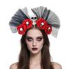 Mexikaner Rosen Florales Krone Girlanden Blumen Stirnband Skelett Florales Stirnband Halloween Dia De Los Muerto Party Kostüm