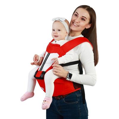 Babytrage Geeignet für 0-3 Jahre altes Baby Hüftsitz Rot