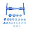 Conjunto de Prensa de Rolamentos Cubo de Roda de Ciclo Eixos BB Ferramentas de Reparo de Instalação Kit Universal