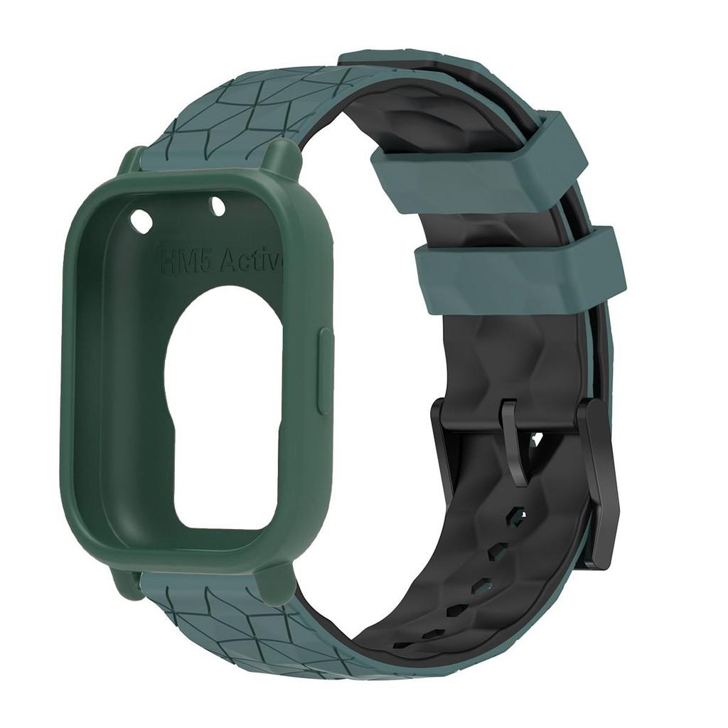 Protector Case+Silicone Strap for Xiaomi Redmi Watch 5 Active/5 Lite Anti-drop Cover Screen Soft Shell Breathable Sport Band