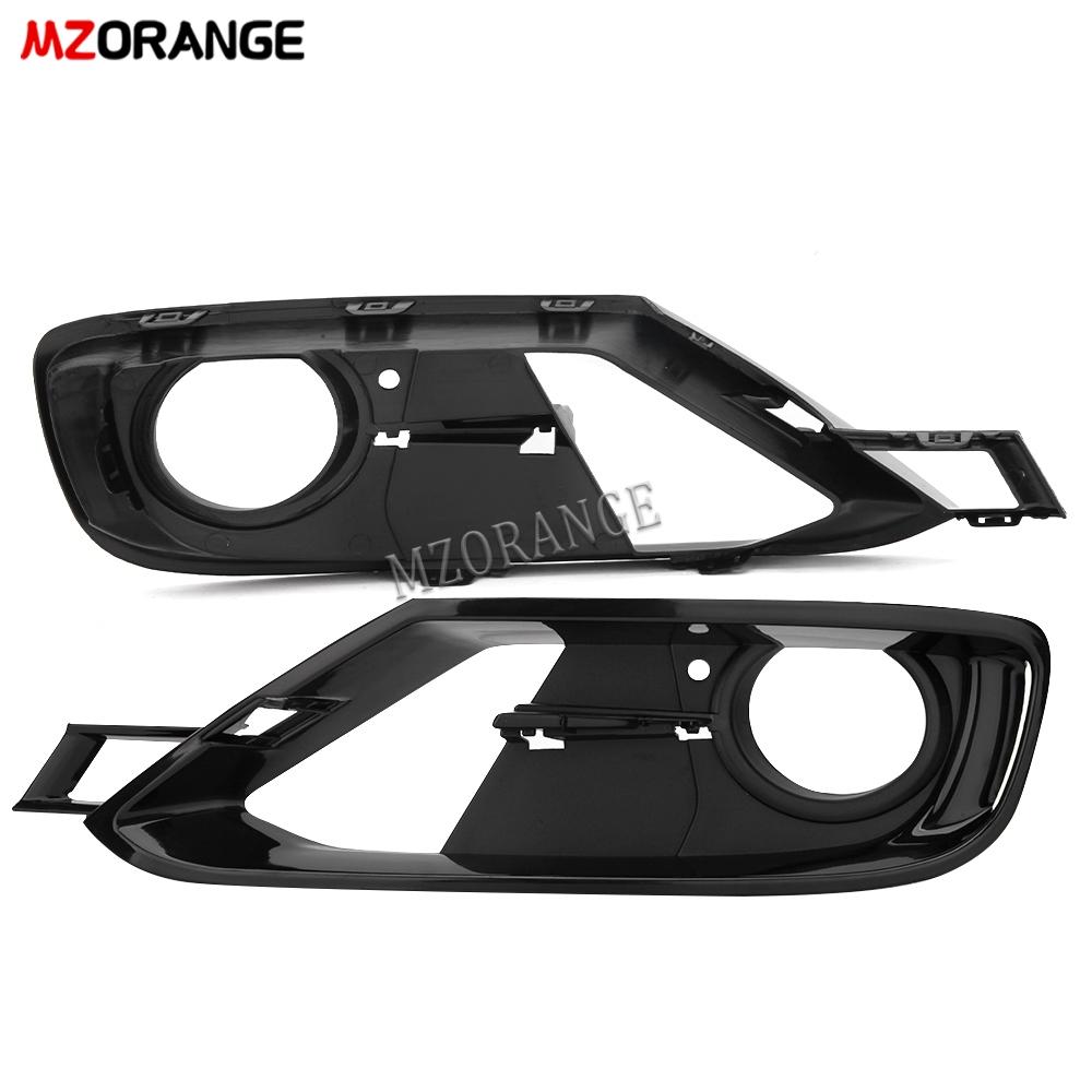 for BMW F30 F31 2012 2013 2014 2015 3 Series Fog Light Cover headlight Trim Front Bumper Grille Covers 51117293106 Accessories