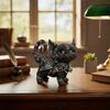 Mysterious Black Kitten Mysterious Black Cat Statue Cat Action Figure  Kids Toy