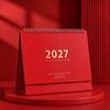 Blocco Lista di Controllo Attività Calendario da Scrivania 2026-2027, Ottobre 2026-Dicembre 2027 Calendario 14 Mesi, Grande Planner Accademico per Studenti Pianificazione Desktop, Organizzazione