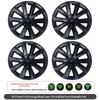 Tesla Model 3 Wheel Hub Caps & Rim Protectors for 17-25 Versions, 18-inch