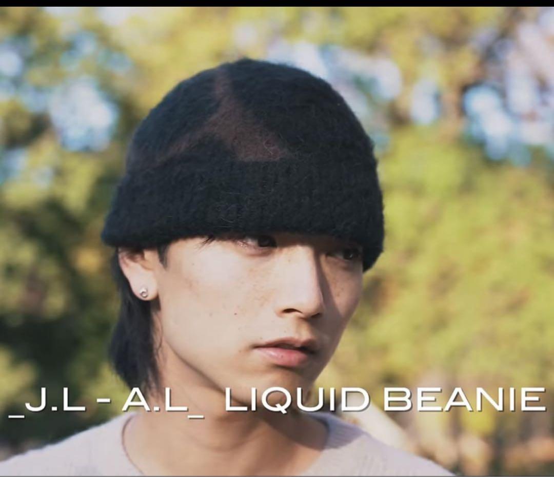 

[Б/У] _J.L-A.L_ Жидкая шапка-бини вязаная шапка-бини J.L-A.L