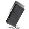 For iPhone 16e Case Zipper Wallet Multiple Card Slots Leather Phone Cover
