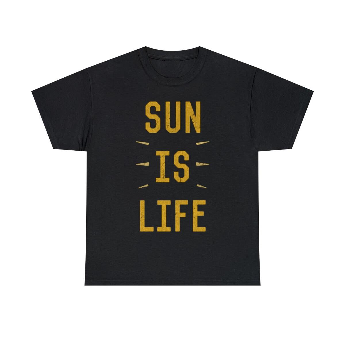 Sun Is Life Beach Graphic Tee Shirt, S-5XL 2XL
