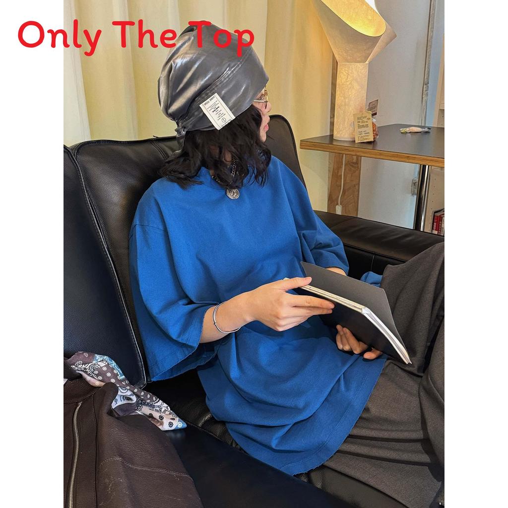 Paris Oversize T Shirt With Spliced Design For Casual Daily Wear