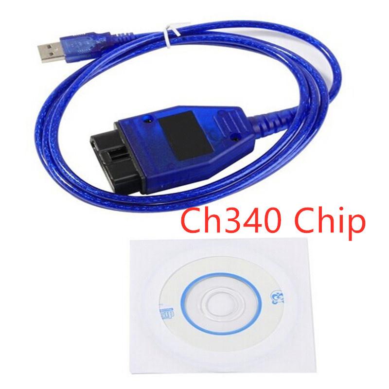 VAG USB Cable With FTDI Chip Vag USB OBD2 Scanner Scan Tool Interface For Fiat Car Accessories
