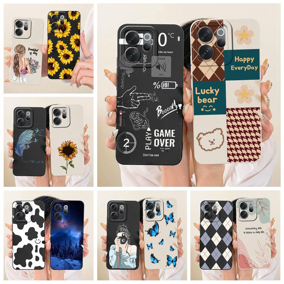 For Vivo V70 5G Case V2538 Luxury Art Painted Cover Soft Silicone Case For Vivo V70 Elite V2548 V 70 VivoV70 FE V70FE V2550 Bags