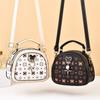 Bag women's bag advanced sense 2025 autumn and winter new trendy shoulder messenger bag fashion small round bag handbag popular women