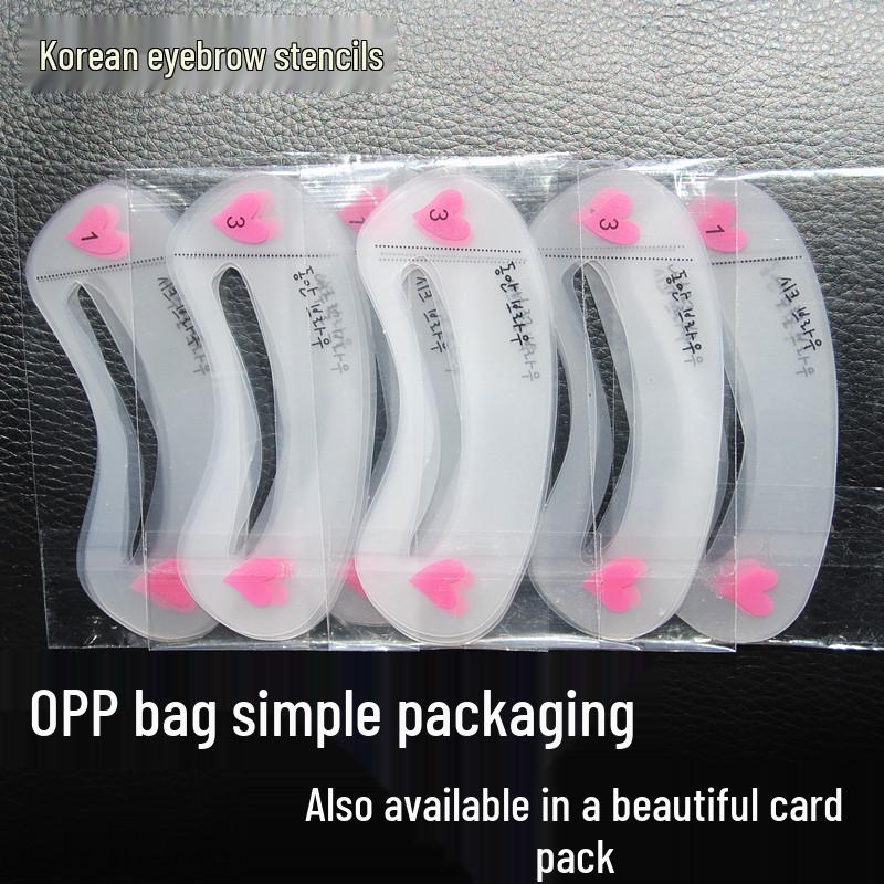 

Customized Beginner Eyebrow Shaping Cards with Logo