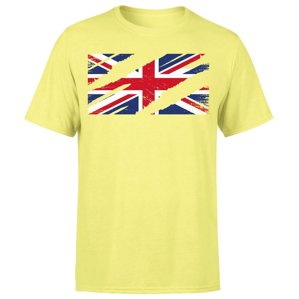 Torn Union Jack Flag TShirt Funny Country British Football Unisexs T ShirtOrP1A