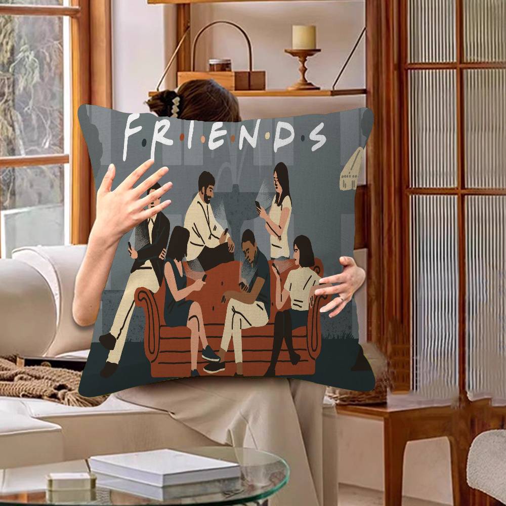 Friends Tv Show Cushion Cover Polyester Sofa Cushions Decorative Throw Pillows Home Decoration Pillowcover