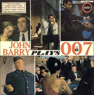 LP Record JOHN BARRY John Barry Plays 007 NR5025 Ember Records 1965 UK Soundtracks Musicals Used