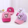 Hat Cat Embroidery Cartoon Baseball Cap Street Visor Spring And Autumn Boys And Girls Cap