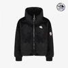 Girls Fleece Jacket Black Nj4fr52s