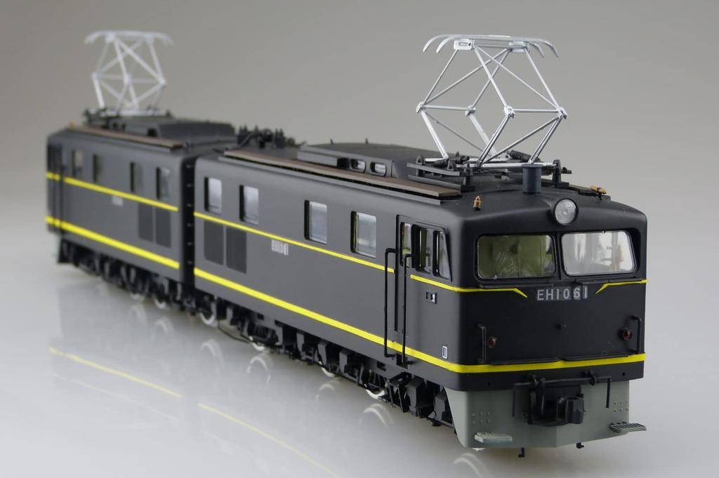 Aoshima Bunka Kyozai Elektrická lokomotiva Série 3 JNR DC Elektrická lokomotiva EH10 Plastikový model (AOSHIMA) 1/50 Č.