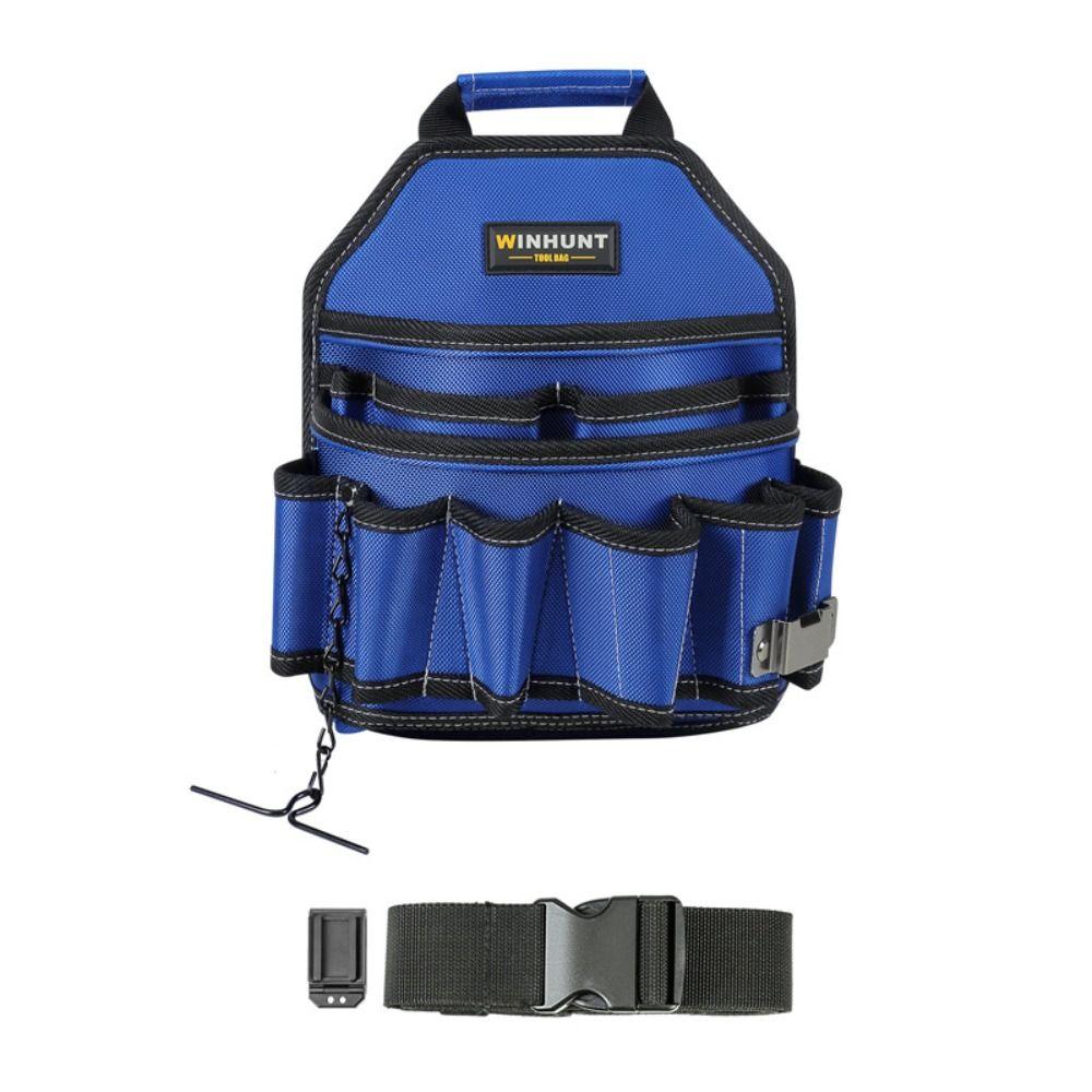 

Multiple Pockets Tool Waist Bag Sturdy Tool Organizer Multifunction Tool Pouch Carpenter