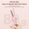 2 In 1 Mini Hair Straightener Curler Comb Anti-Scald Hot Comb Brush USB Rechargeable Hair Straightener Brush Styling Tools