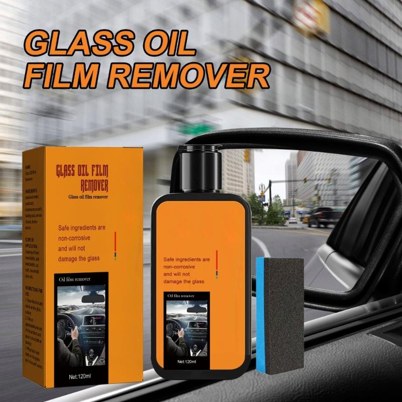 Car Glass Oil Film Remover Glass Cleaning Paste Hydrophobic Glass Coating for Windshield Clear Window