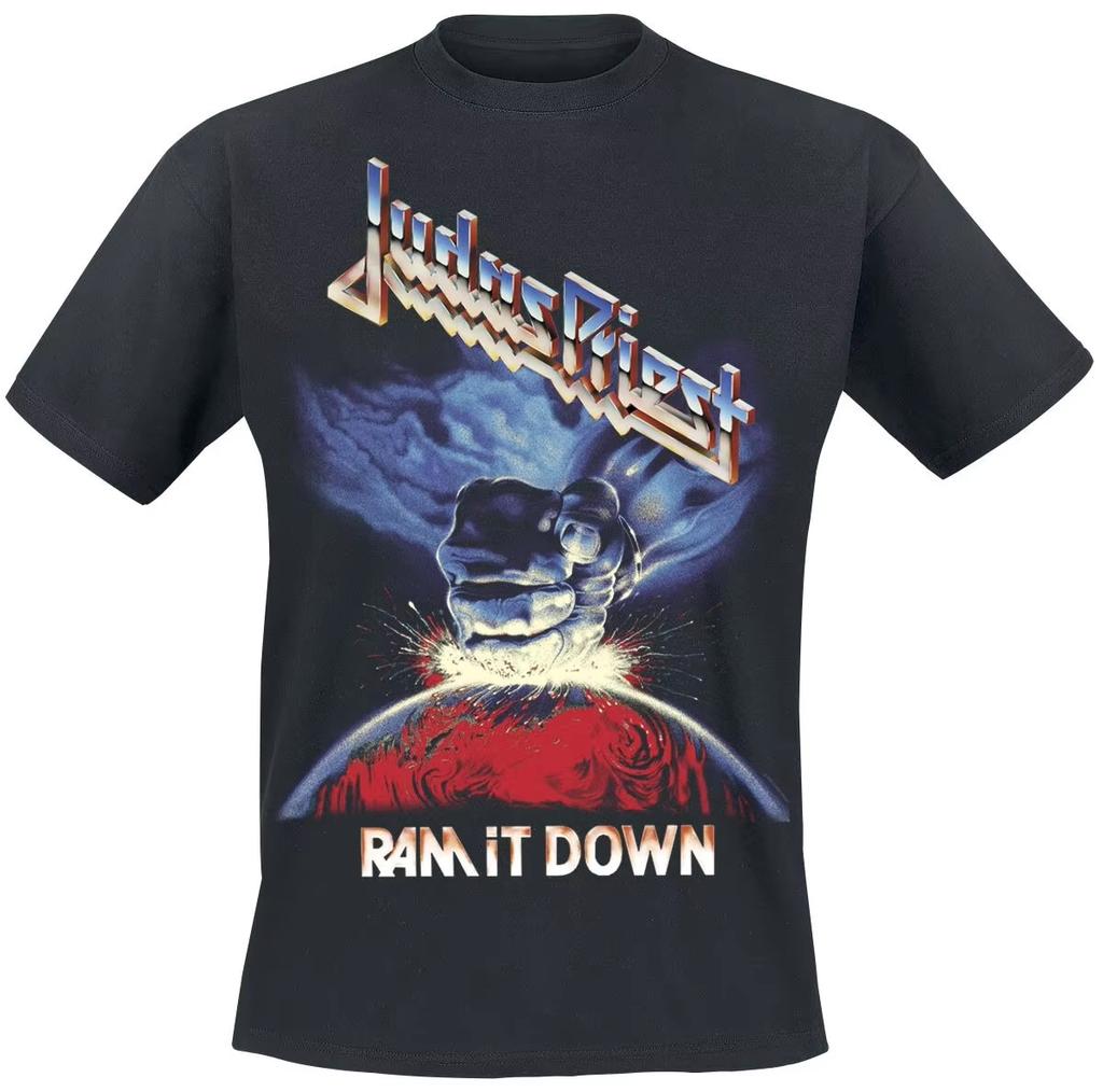 2026 New Hot 50 Heavy Metal Years Print Tshirt  Cotton Unisex Metal Fans Casual Tee Unisex Wounisex C