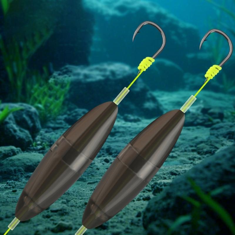 Fishing Tackle Accessories Reverse Bottom Rigs Iseni Hook Floating Tear Drop Rig Anti Separation Base Fishing Hook