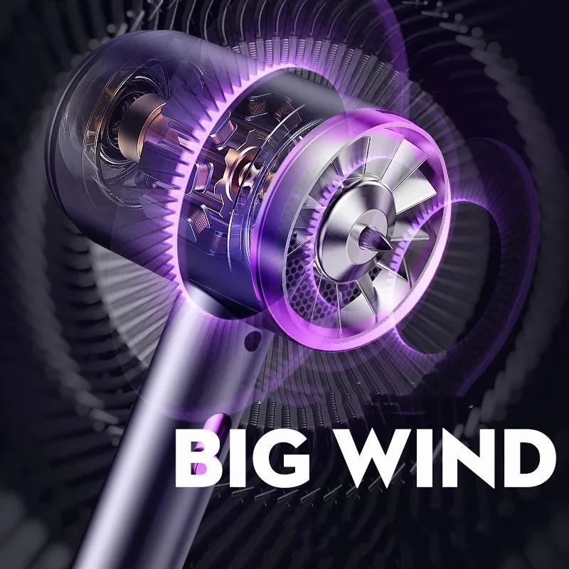 New High-Speed Hair Dryer High-Power Negative Ion Cold And Hot Ultra Silent Professional Hair Dryer For Home Hair Salons