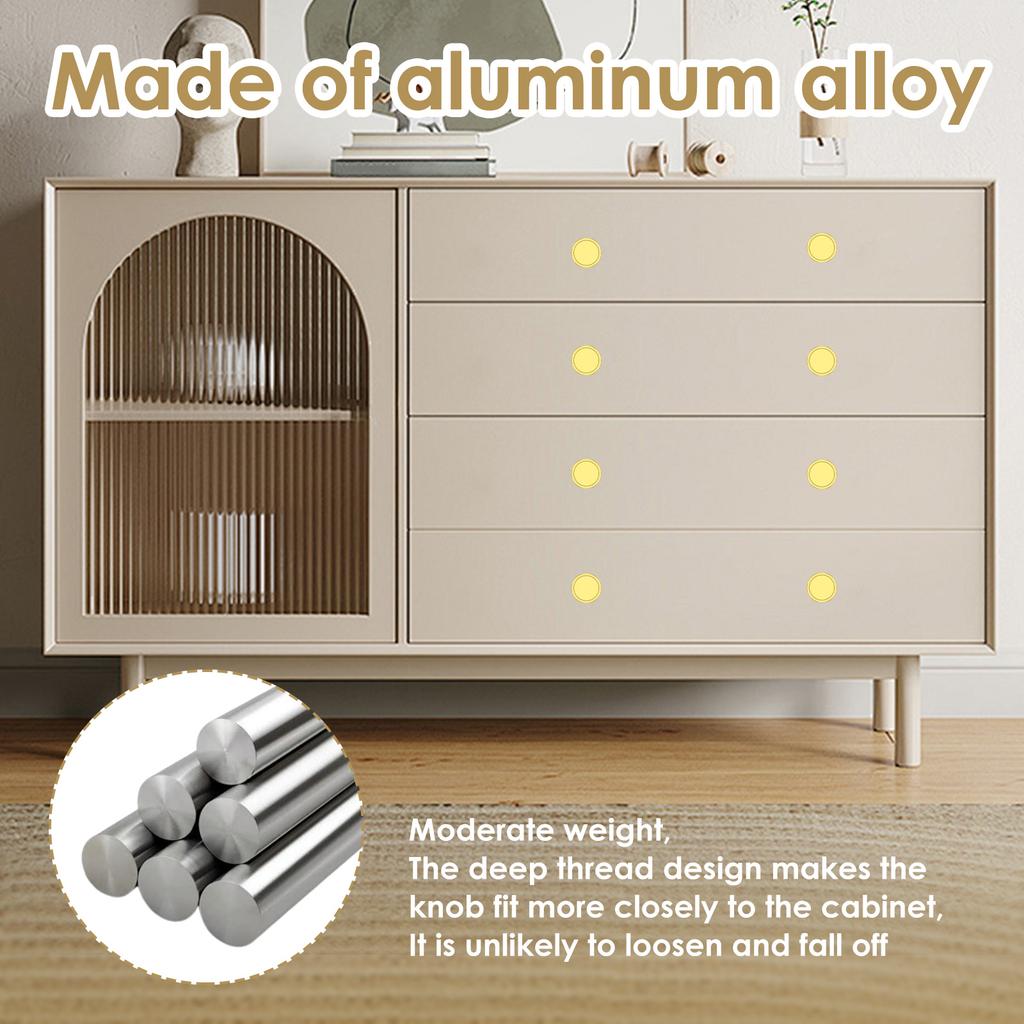 10Pcs Knob Set Kitchen Handles Door Pulls Gold Wardrobe Cupboard Furniture Drawer Cabinet Knobs Hardware Stylish Furniture Knob