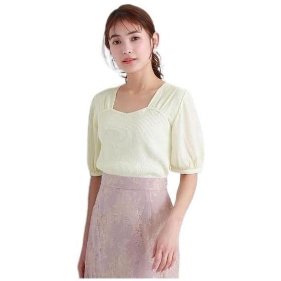 [Natural Beauty Basic] Sweater Bustier Knit Women s