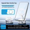 Multifunctional Double-Sided Magnetic Phone Holder for Desktop, Wall, Car, or Mirror Use
