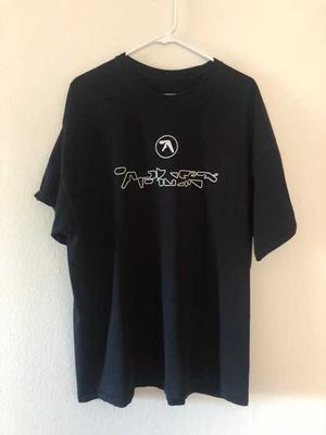 Aphex Twin Singer Siyah Müzik Tişört Baskı Lb1505 Unisex Tişört