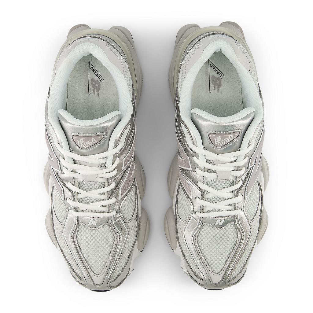 New Balance 9060 sneakers breathable lace closure Gray