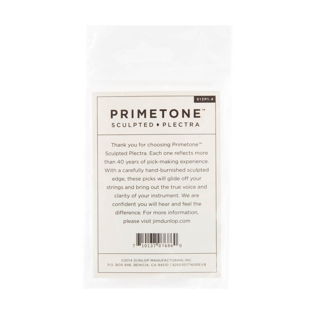 Jim Dunlop 513P140 Primetone Tri Smooth of 1.4 (Pack 3)