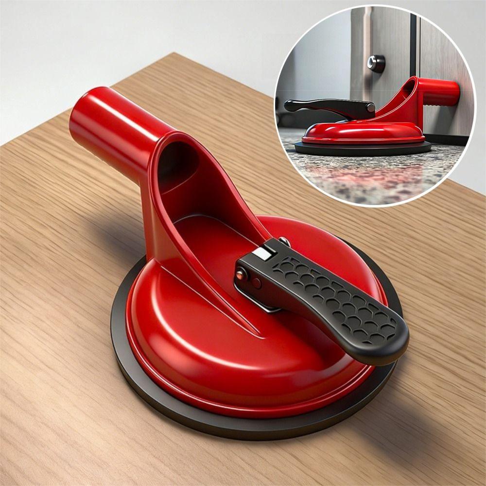 High Strength Security Door Guard Suction Cup Floor Door Block Durable Safe Doorstop Solo Living