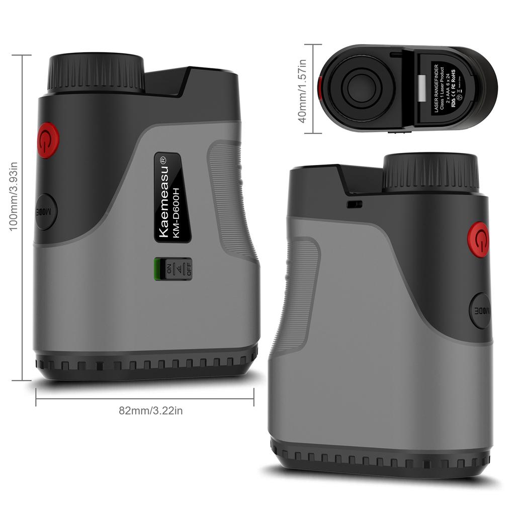 450/600/800/1000m Golf Rangefinder Laser Distance Meter Sport Laser MeasureLaser Rangefinder for Hunting Construction Monocular